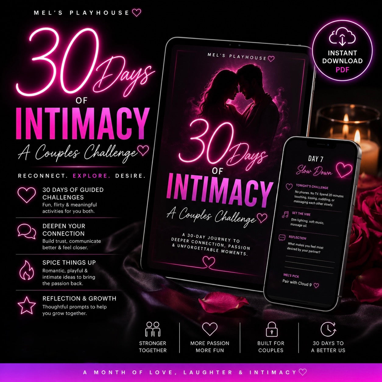 30 Days Of Intimacy (Couples Challenge)